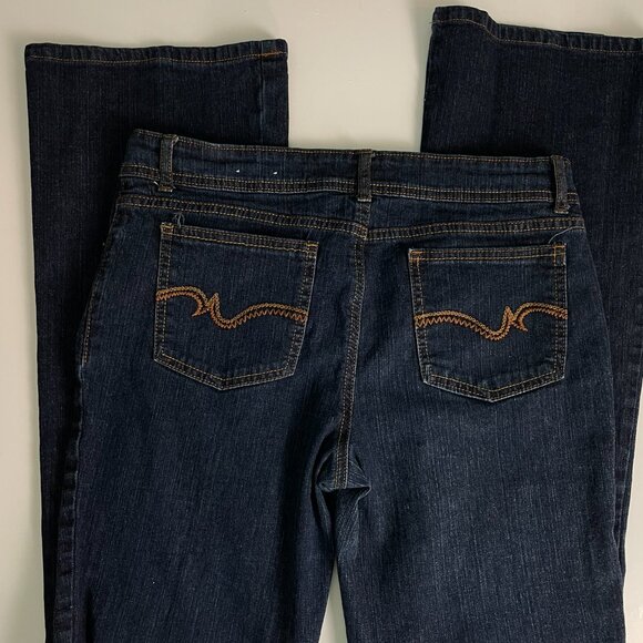 SO Bootcut Jeans – Size 11 Average – Dark Wash Stretch Denim - Picture 11 of 11